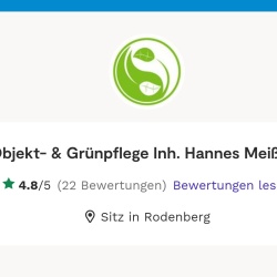 Grünpflege & Objektservice Hannes Meißner