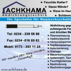 Abdichtungstechnik Achkhama