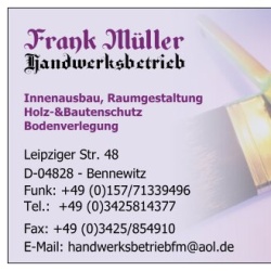 Handwerksbetrieb Frank Müller