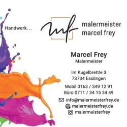 Malermeister Marcel Frey