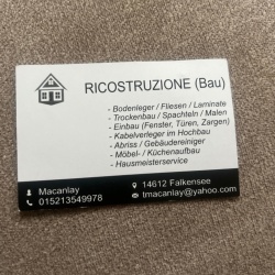 RICOSTRUZIONE