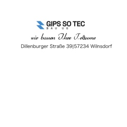 Gips so Tec Bau UG