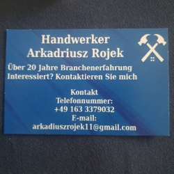 Handwerk Arkadiusz Rojek