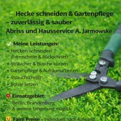 Abriss und Hausservice A.Jarmowske