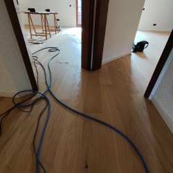 Denbau Fußboden verlegen