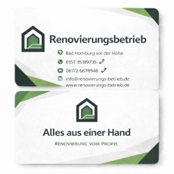Renovierungsbetrieb